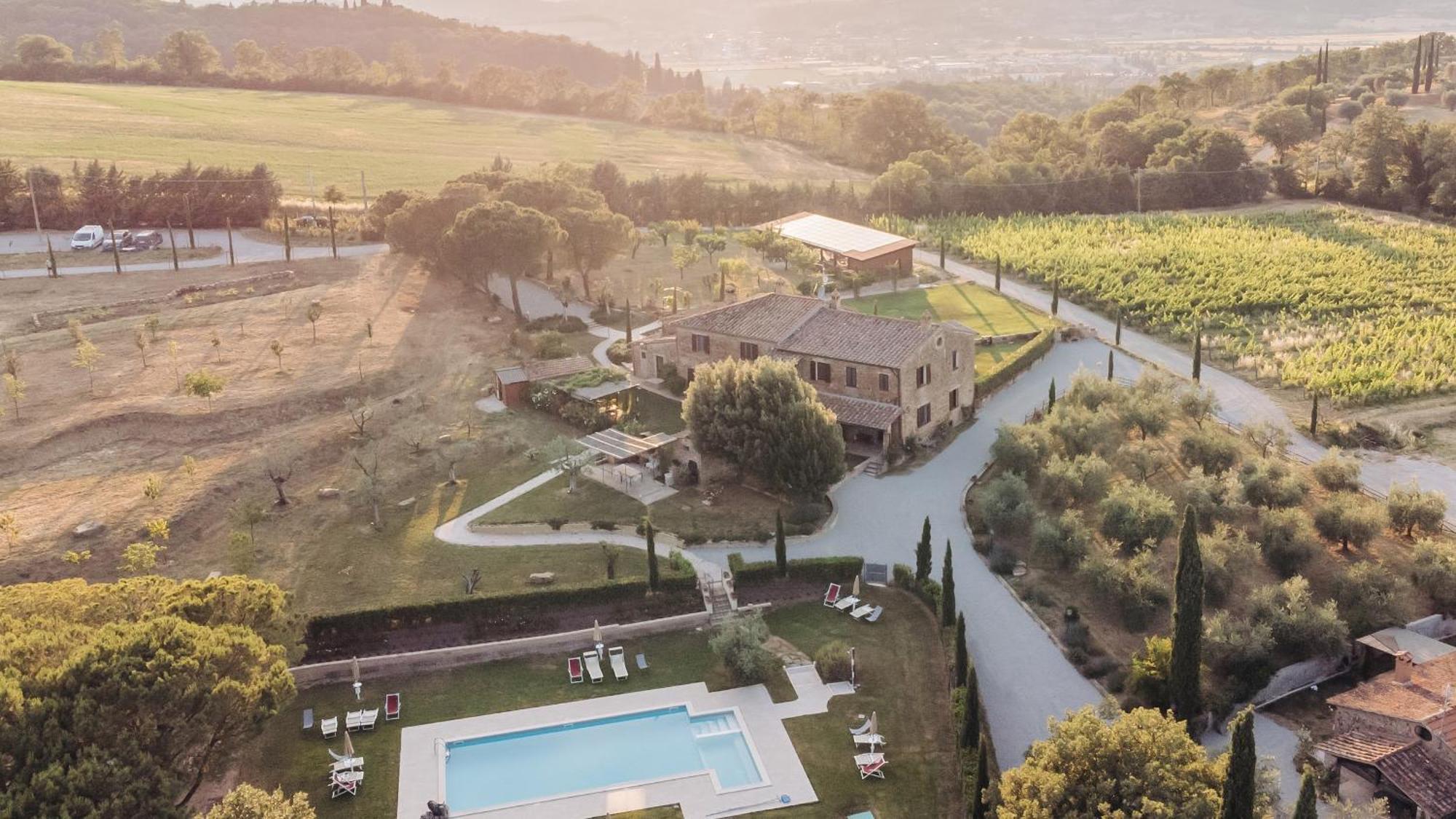 Villa Borgo Siliano - Antico Podere Siliano Città della Pieve Exterior foto